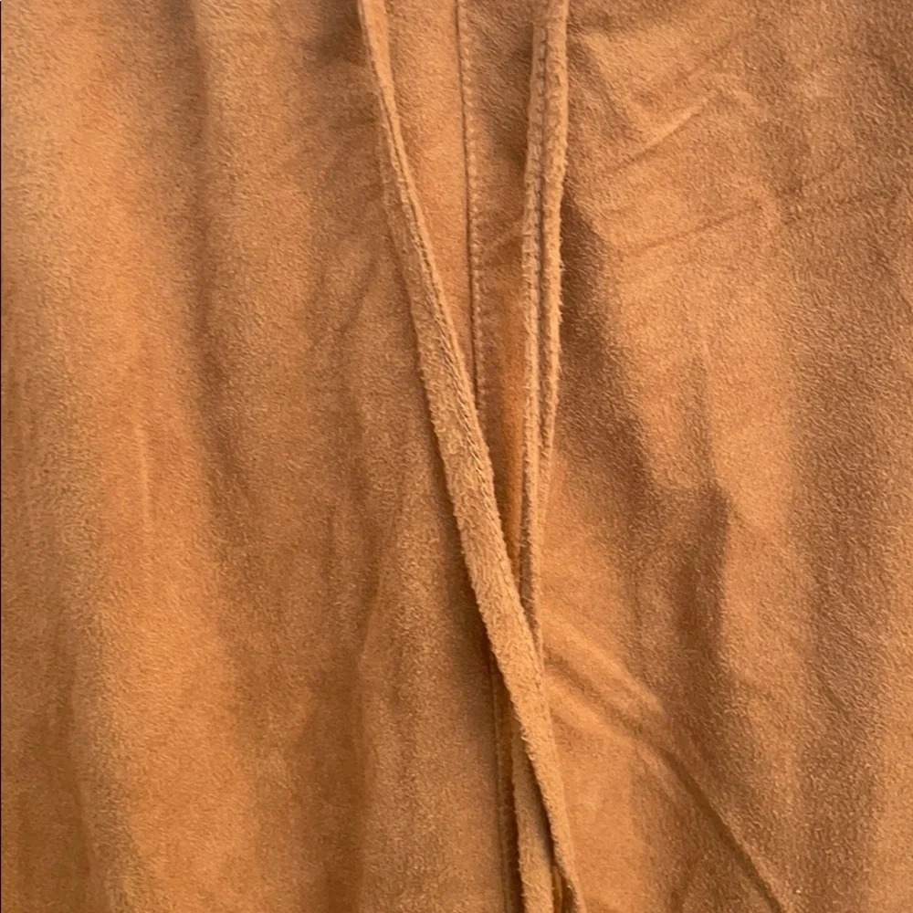 Faux Suede Skirt size Large - Picture 2 of 4